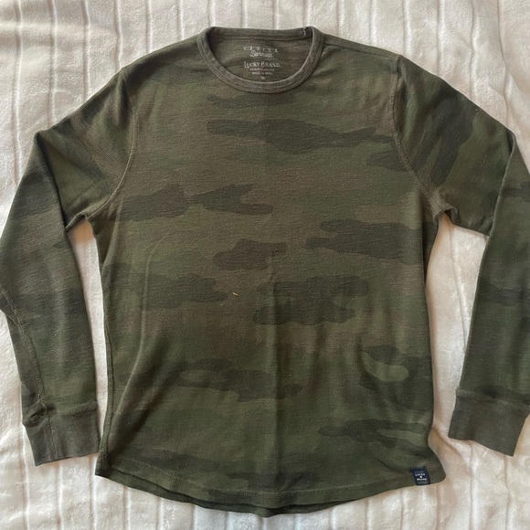 Lucky Brand Camo Thermal - Picture 1 of 3
